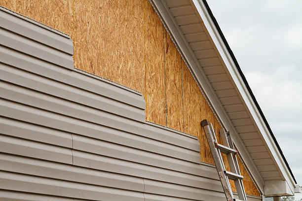 Professional Siding technician working in Berwyn, IL